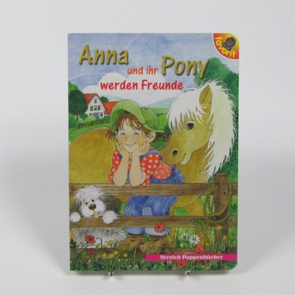 Anna und ihr pony werden freunde
