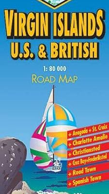 Virgin islands map