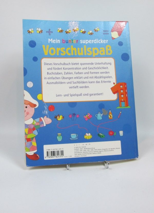 Mein bunter superdicker vorschulspaß