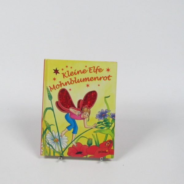 Kleine elfe mohnblumenrot