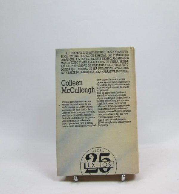 El pájaro canta hasta morir