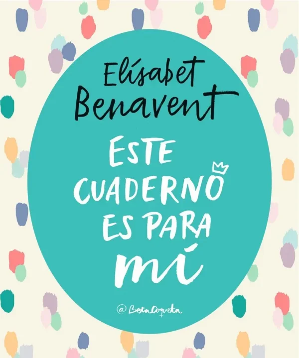 Este cuaderno es para mí