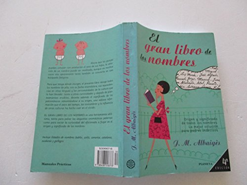 El gran libro de los nombres (spanish edition)