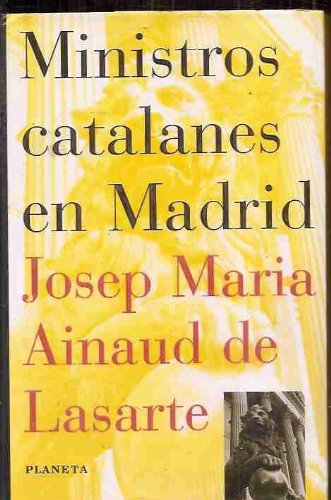 Ministros catalanes en madrid.