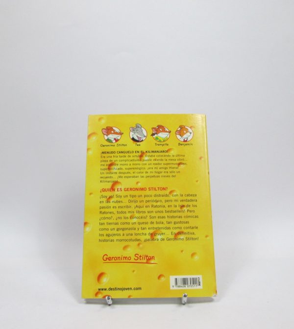 ¡menudo canguelo en el kilimanjaro!: geronimo stilton 26