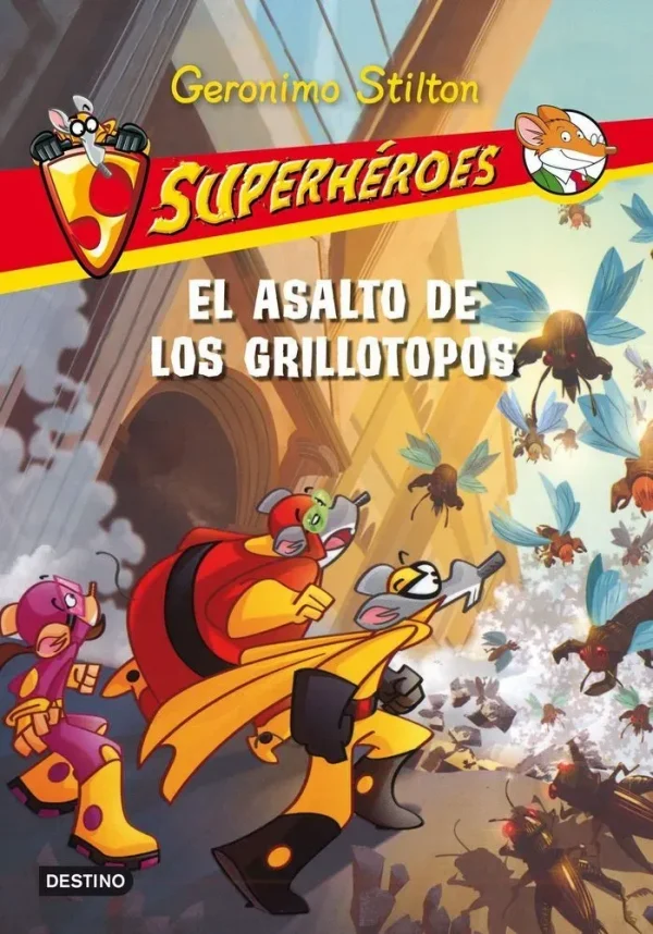El asalto de los grillotopos - geronimo stilton