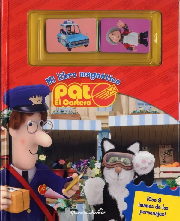 Pat el cartero. libro magnético