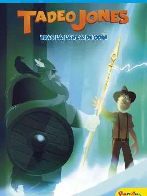 Tadeo jones tras la lanza de odín