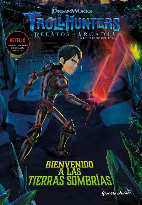 Trollhunters. cuentos de arcadia. bienvenido a las tierras sombrías