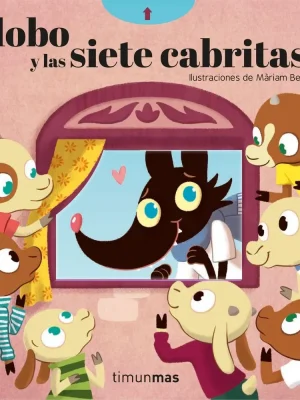 El lobo y las siete cabritas. cuento con mecanismos
