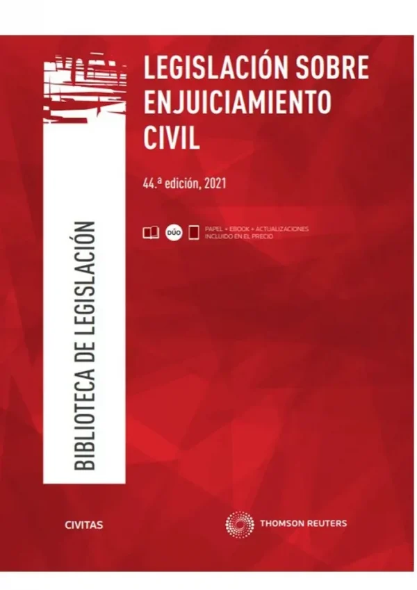 Legislación sobre enjuiciamiento civil (papel + e-book)