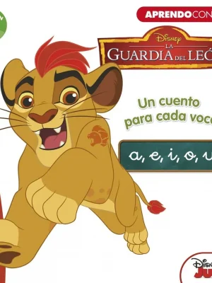 9788416548088_la-guardia-del-leon-un-cuento-para-cada-vocal-a-e-i-o-u-leo-con-disney-nivel-1_front-1.webp La guardia del león. un cuento para cada vocal: a, e, i, o, u (leo con disney - nivel 1)