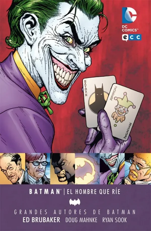 Grandes autores batman: ed brubaker - el hombre que ríe