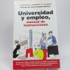 Universidad y empleo, manual de instrucciones