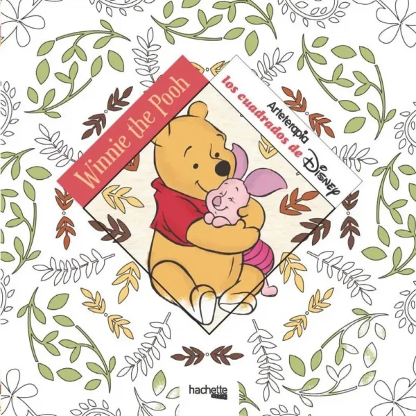 Arteterapia. los cuadrados de disney: winnie the pooh