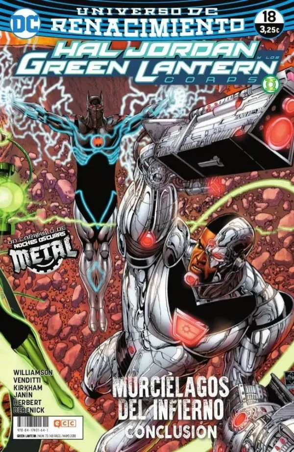 Green lantern núm. 73/18 (renacimiento)