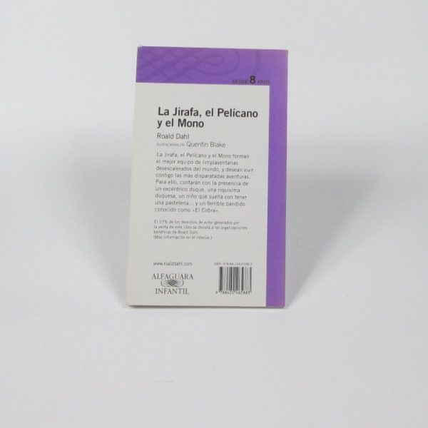 La jirafa, el pelícano y el mono