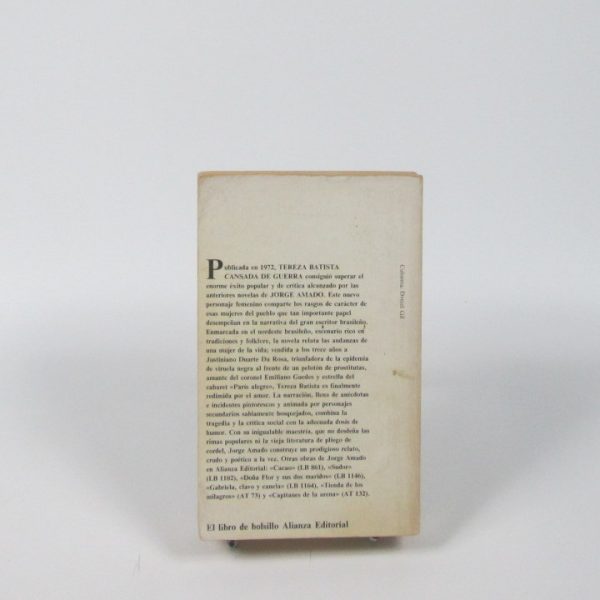 Tereza batista cansada de la guerra