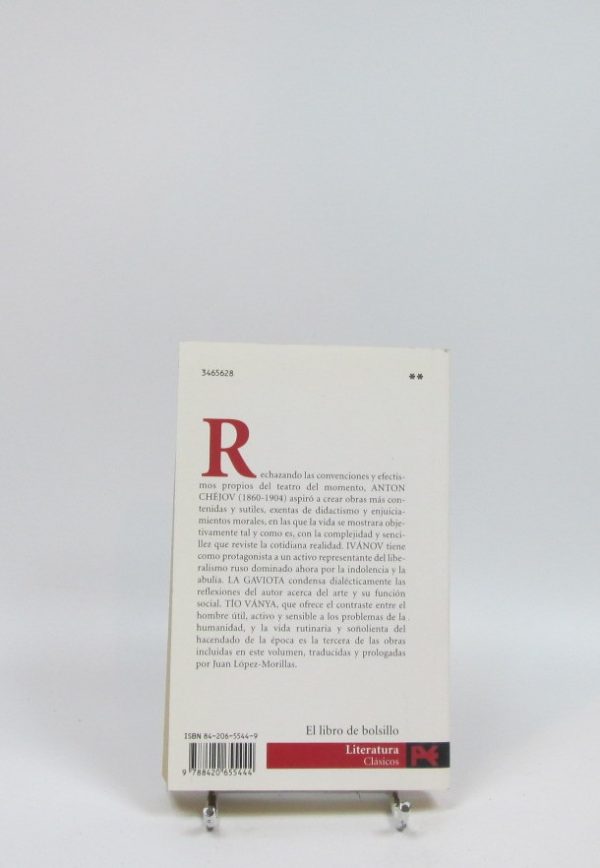 Ivánov. la gaviota. tío ványa