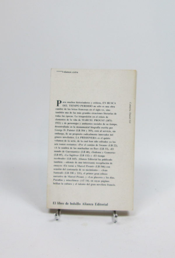 La prisionera. en busca del tiempo perdido 5