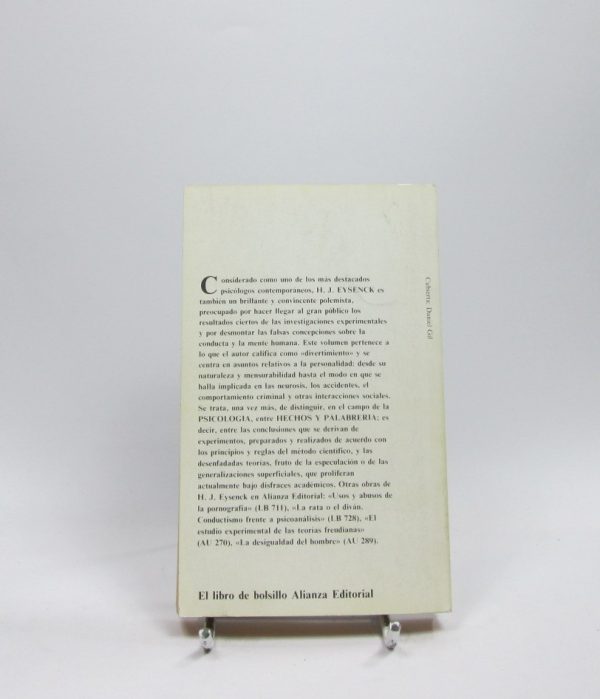 Psicología: hechos y palabrería