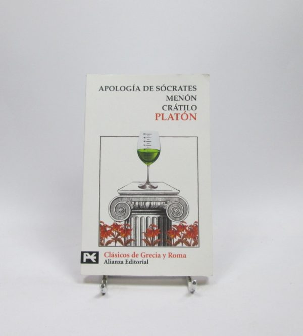 Apología de sócrates. meón. crátilo
