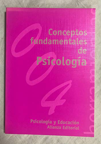 Conceptos fundamentales de psicologia (spanish edition)
