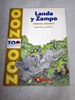 Landa y zampo elefantes afric-zoo z
