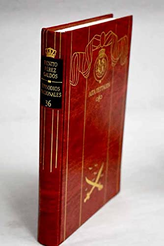 Episodios nacionales. cuarta serie. vol. 36. aita tettauen