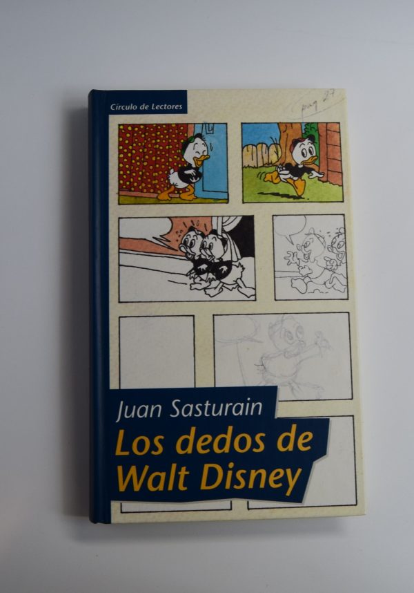 Los dedos de walt disney