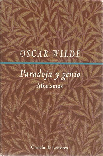 Paradoja y genio : aforismos