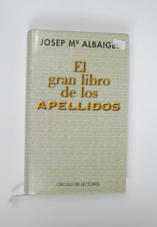El gran libro de los apellidos