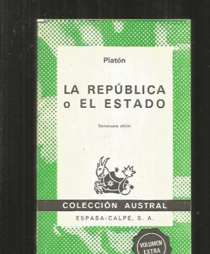 La republica o el estado (coleccion austral, 220)