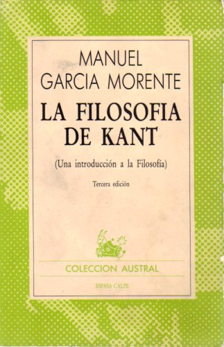 Filosofia de kant, la