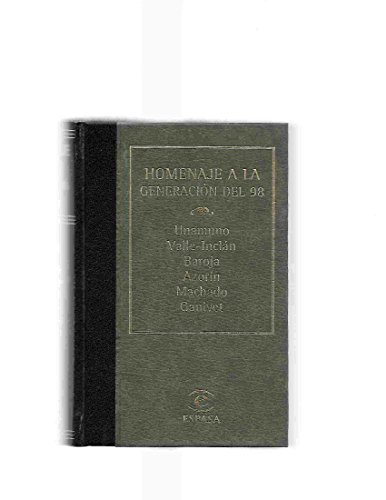 Homenaje a la generación del 98