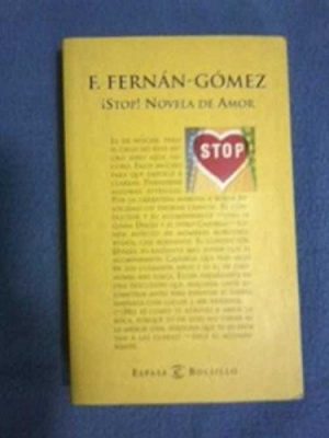Stop! novela de amor (espasa bolsillo)