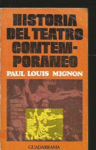 Historia del teatro contemporáneo / historia del teatro contemporaneo