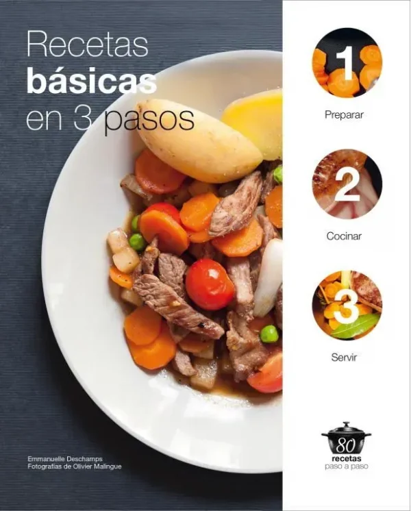Recetas básicas en 3 pasos
