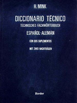 Diccionario tecnico t. 2 español-aleman:
