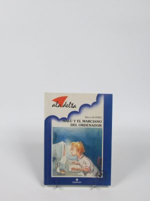 Malú y el marciano del ordenador