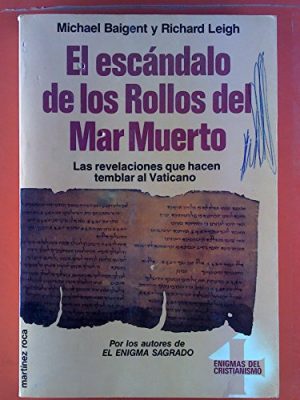 Escandalo de rollos mar muerto