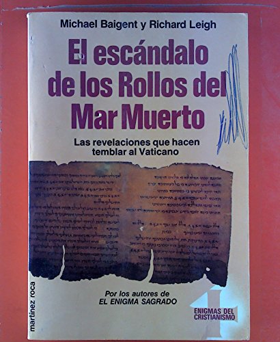 Escandalo de rollos mar muerto
