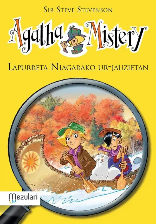 Agatha mistery. lapurreta niagarako ur-jauzietan