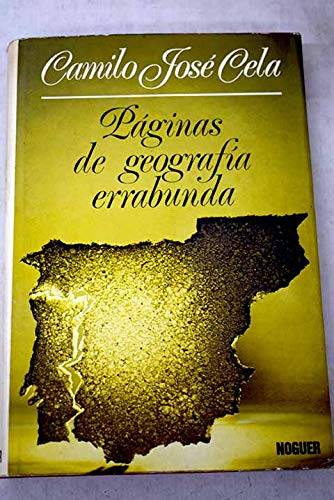 Páginas de geografía errabunda (galería literaria contemporánea) (spanish edition)