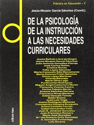 De la psicología de la instrucción a las necesidades curriculares