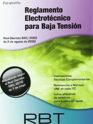 Rbt. reglamento electrotécnico para baja tensión
