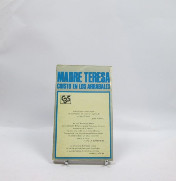 Madre teresa. cristo en los arrabales