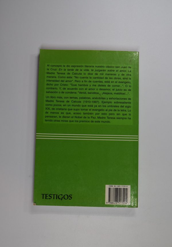 Seremos juzgados sobre el amor