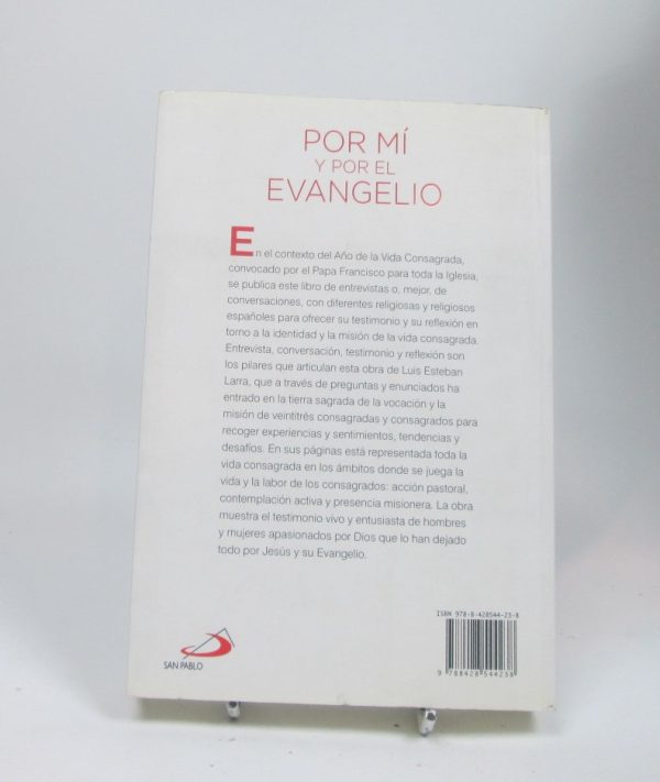 9788428544238_por-mi-y-por-el-evangelio_back-1.jpg Por mĂ y por el evangelio