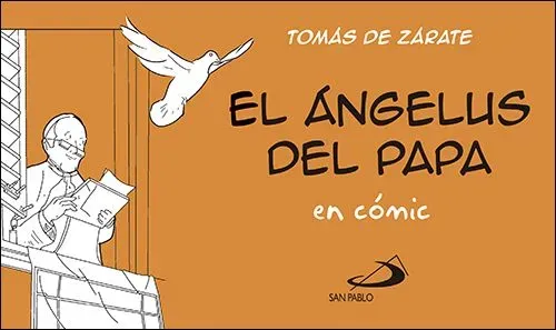 El ángelus del papa en cómic